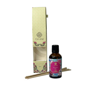 Rose &amp; Lily Reed 50ml Reed Diffuser Refill Oil Gift Box