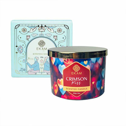 Crimson Kiss 3 Wick Scented Candle