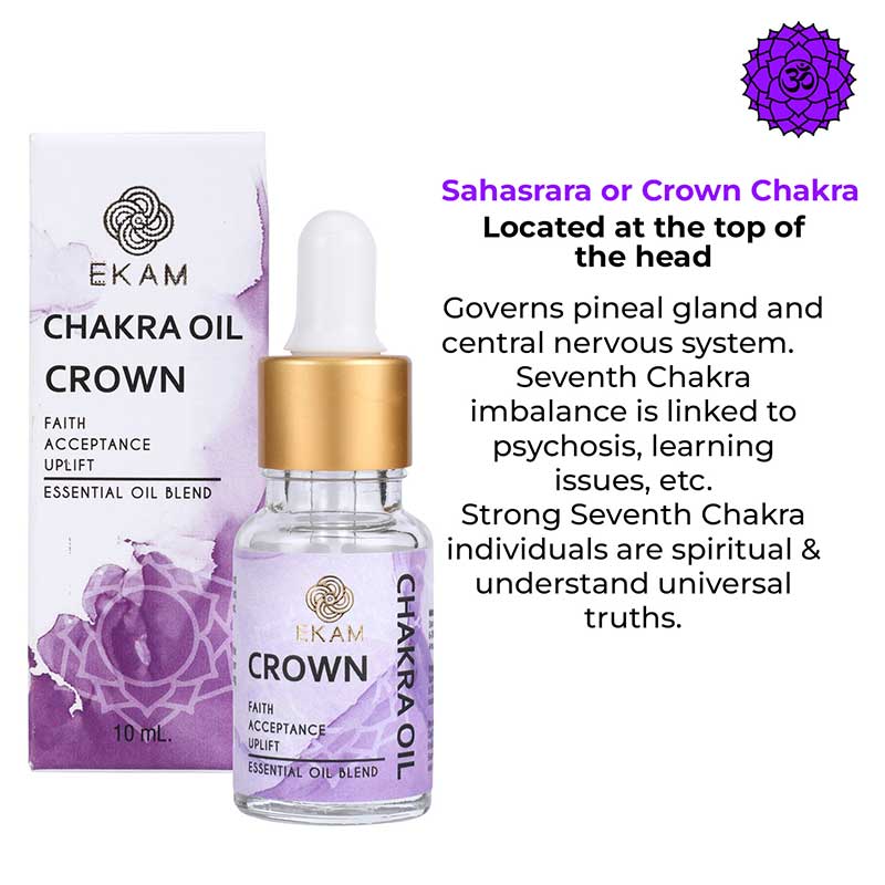 Crown Chakra Diffuser Essential Oil Blend, Chakra Series