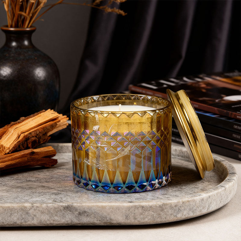 Velvet Oudh Bloom 3 Wick Luxe Scented Candle