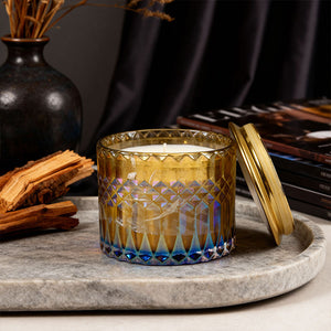 Velvet Oudh Bloom 3 Wick Luxe Scented Candle