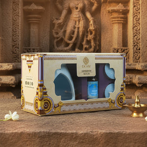 Mogra Scented 10 ml Aroma Oil Warmer Set | Festive Stone Palace Collection, 2025-26