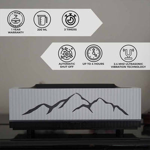 YX2201S-White Flame Aroma Diffuser