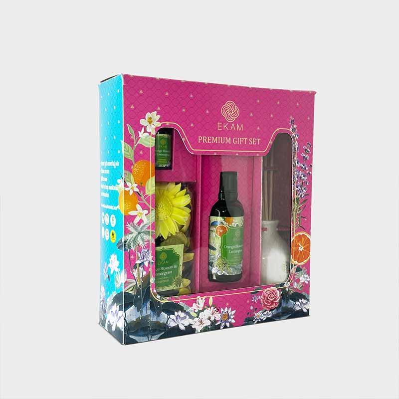 Reed Diffuser &amp; Potpourri Gift Set | Orange Blossom &amp; Lemongrass Scent