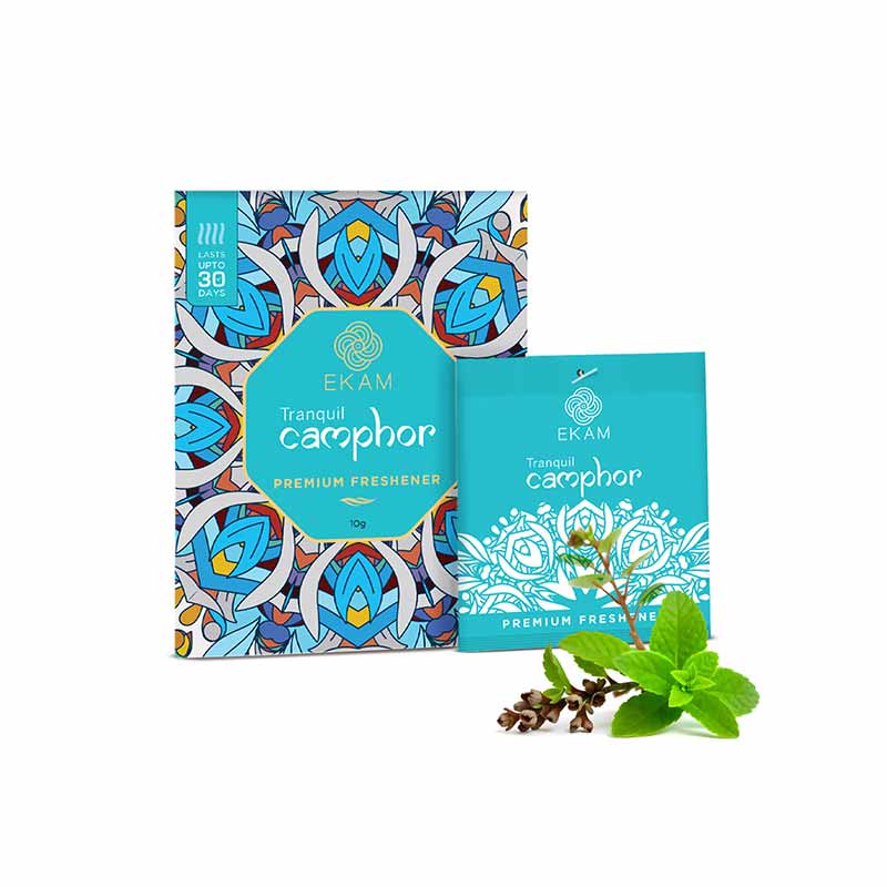 Combo Pack of 5 Tranquil Camphor Scented Sachets