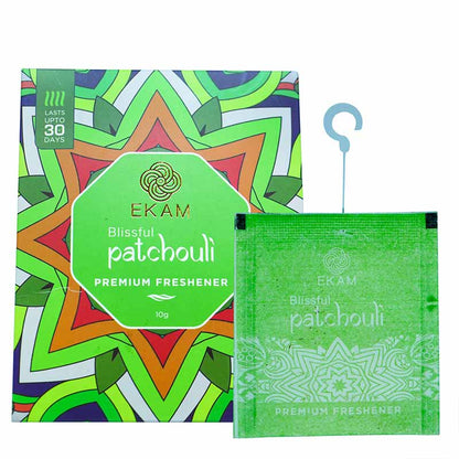 Combo Pack of 10 Blissful Patchouli Scented Sachets