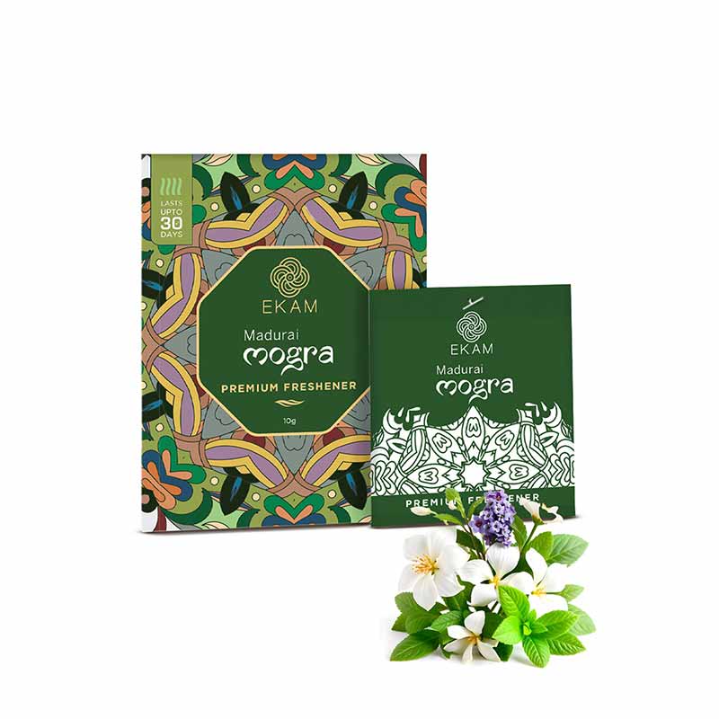 Combo Pack of 5 Madurai Mogra Scented Sachets