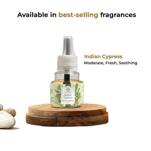 Indian Cypress Plug In Air Freshener Refill| 45ml