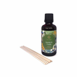 Jasmine &amp; Freesia 50ml Reed Diffuser Refill Gift Box