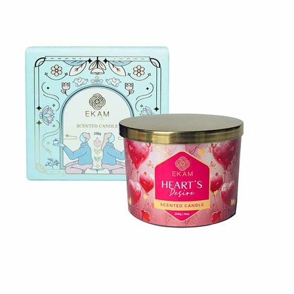 Heart’s Desire 3 Wick Scented Candle