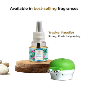 Tropical Paradise Scented Plug In Air Freshener Kit