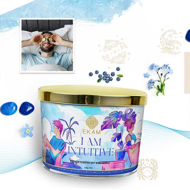 I am Intuitive Scented 3 Wick Candle