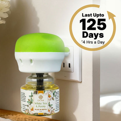 White Tea &amp; Peony Plug In Air Freshener Refill| 45ml