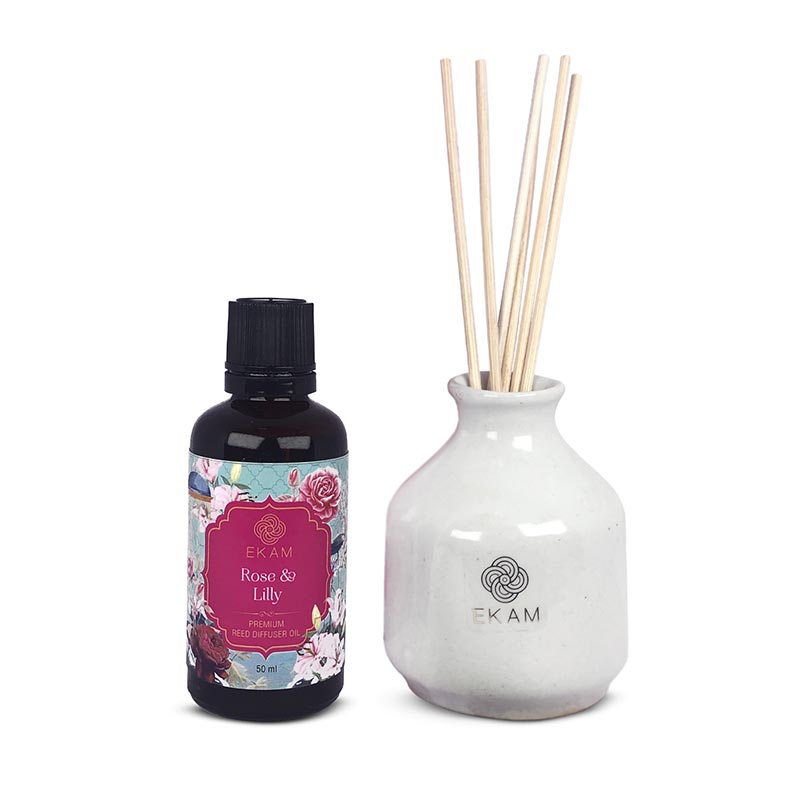 Rose &amp; Lily Reed Diffuser Gift Set