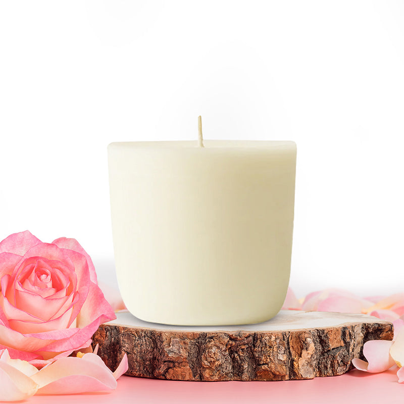 Rose Scented Shot Glass Refill Candle