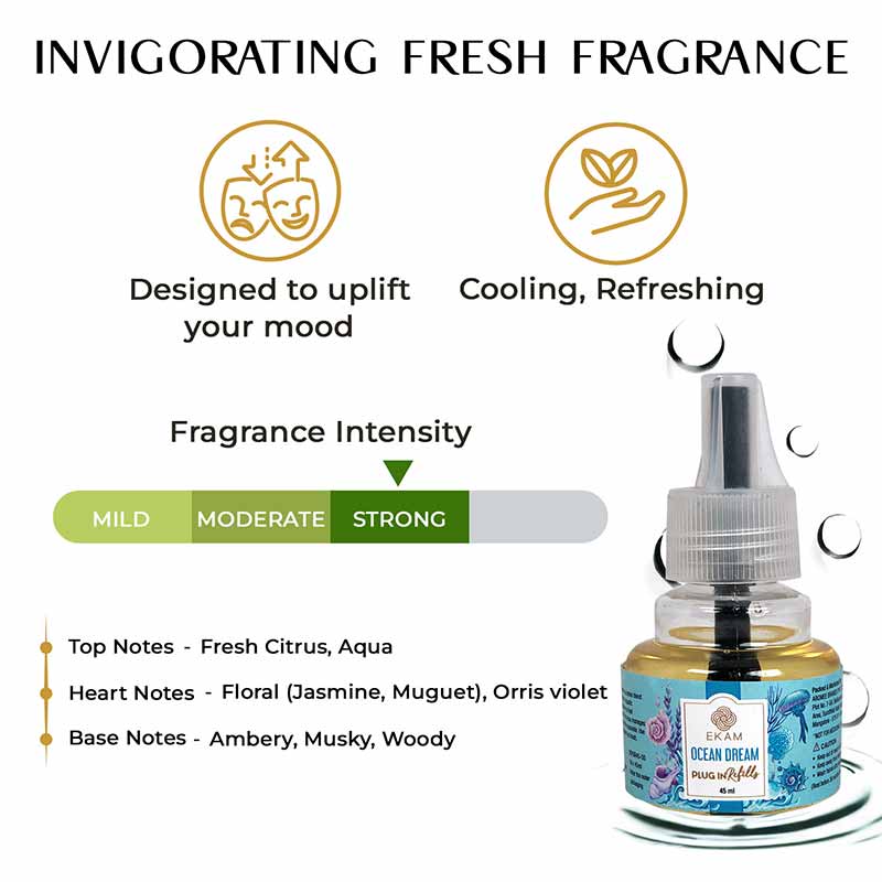 Ocean Dream Scented Air Freshener Plug-In Refill - 45 ML