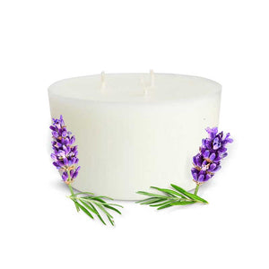 Lavender Scented 3 Wick Refill Candle