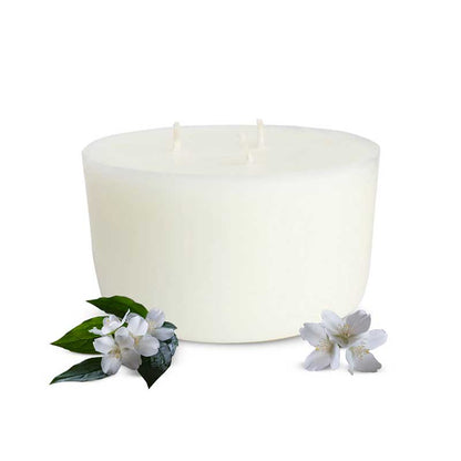 Jasmine Scented 3 Wick Refill Votive Candle