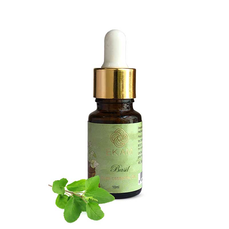 Basil Essential Oil, 10 ml