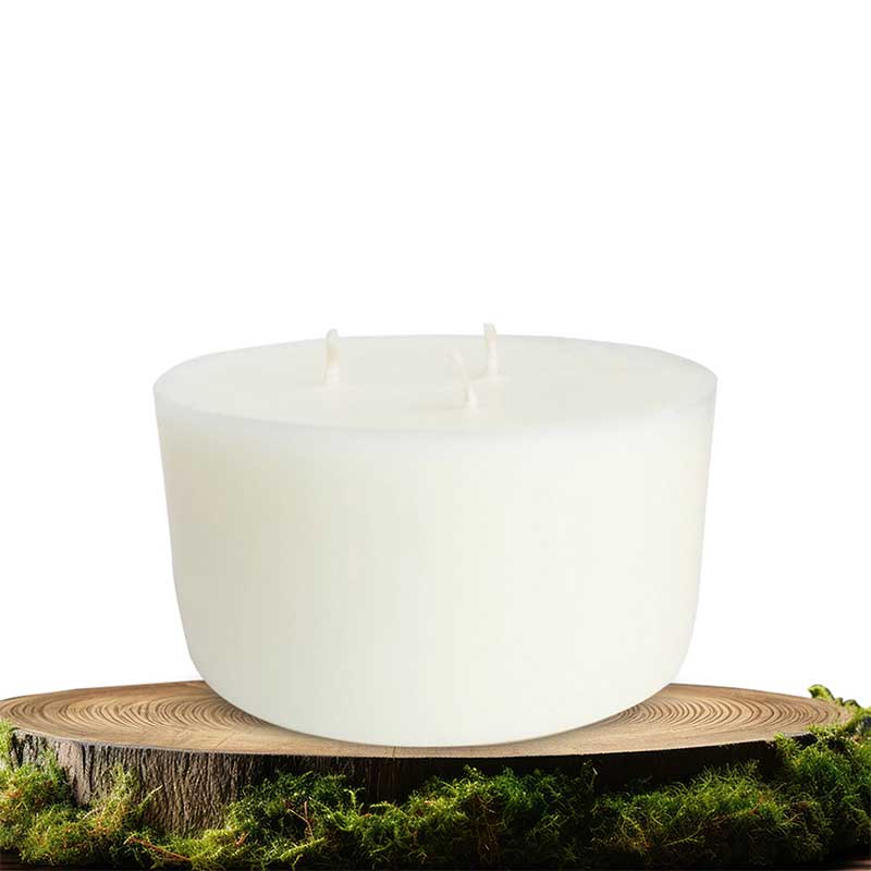 Mahogany Scented 3 Wick Refill Candle