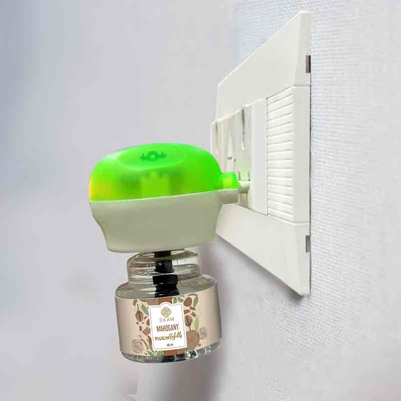 Mahogany Scented Plug-In Air Freshener Kit