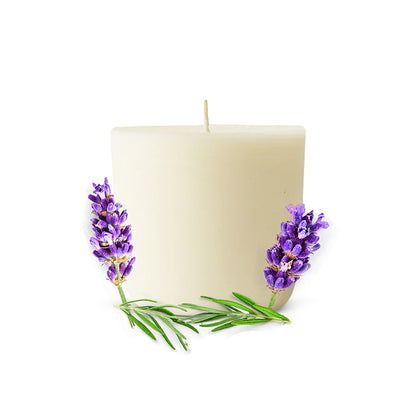 Lavender Scented Shot Glass Refill Candle