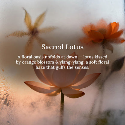 Sacred Lotus 3 Wick Luxe Candle
