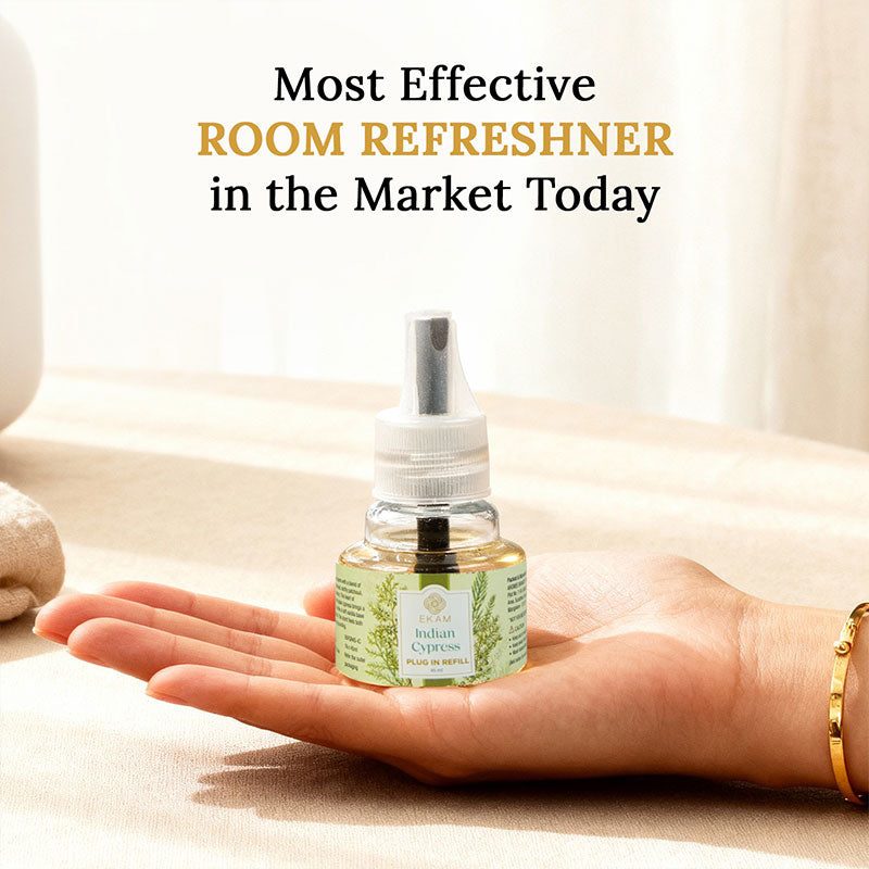Indian Cypress Plug In Air Freshener Refill| 45ml
