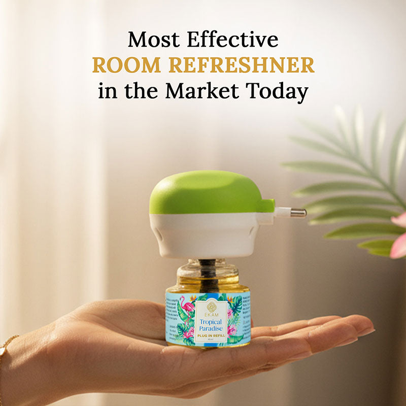 Tropical Paradise Scented Plug In Air Freshener Kit
