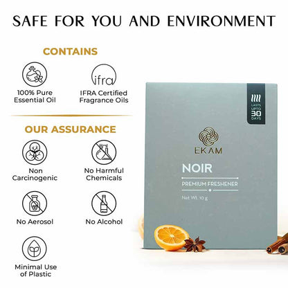 Noir Premium Freshener Sachet