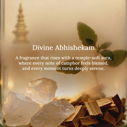 Divine Abhishekam 3 Wick Luxe Scented Candle