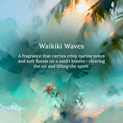 Waikiki Waves 3 Wick Luxe Scented Candle