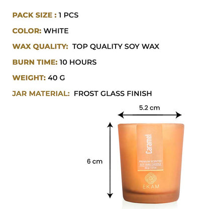 Caramel Shot Glass Scented Candle