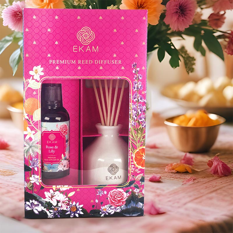 Rose &amp; Lily Reed Diffuser Gift Set