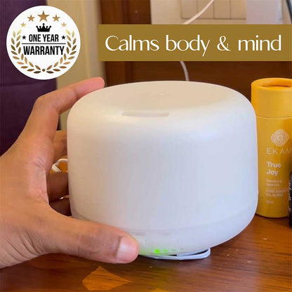 Aroma Diffuser - Model: YX-167 with Free True Joy and Change &amp; Transform Wellness Oils