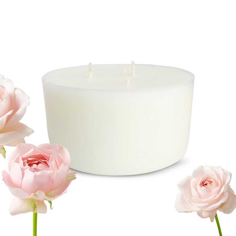 Sweet Pea Sensation Scented 3 Wick Refill Candle