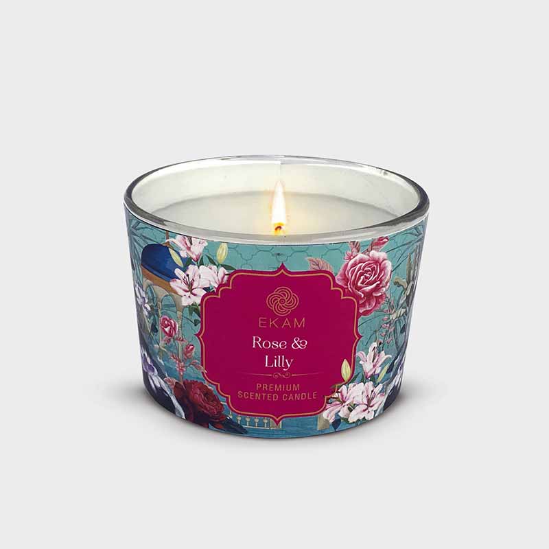 Rose &amp; Lily 3 oz DT Bowl Scented Candle