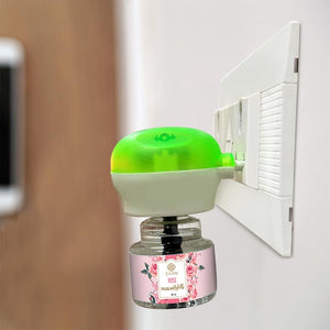 Air Freshener Plug-in with Rose &amp; Lemongrass Refill Combo Pack