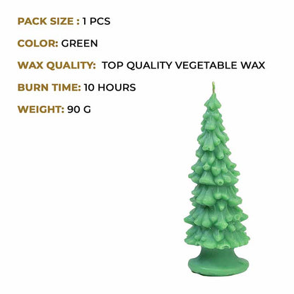 Balsam Pine Scented Christmas Tree Candle (90 g)