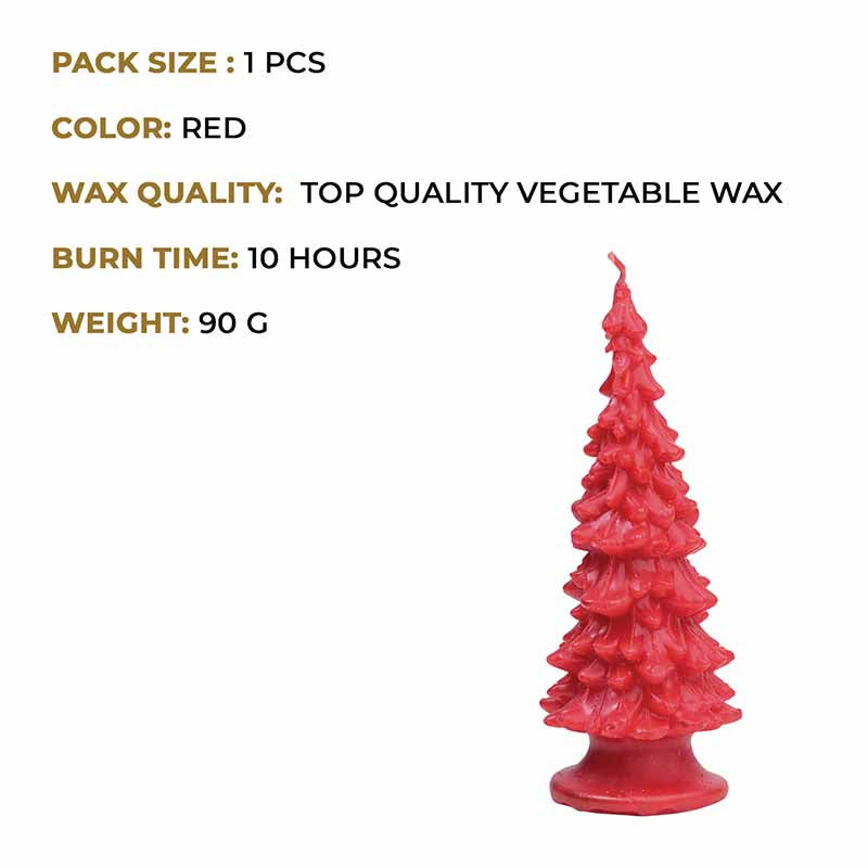 Candy Apple Scented Christmas Tree Candle (90 g)