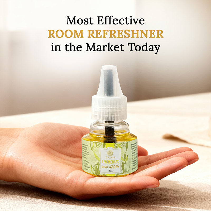 Lemongrass Scented Air Freshener Plug-In Refill - 45 ML