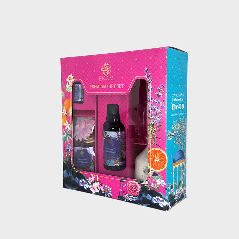 Reed Diffuser &amp; Potpourri Gift Set | Lavender &amp; Sandalwood Scent