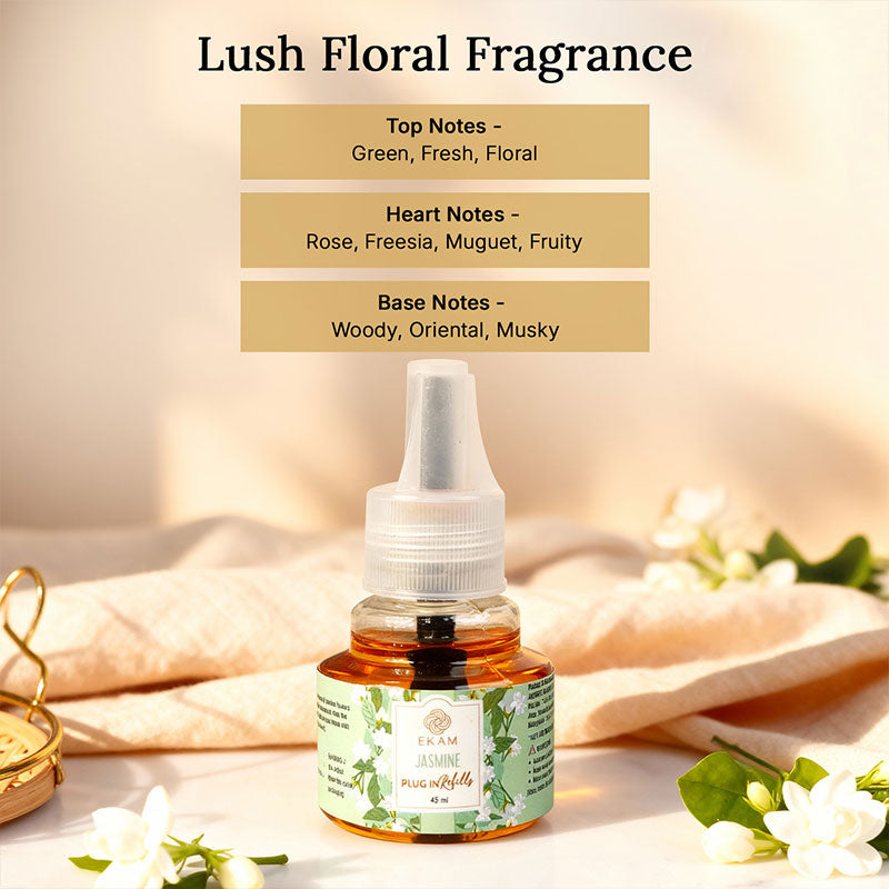 Jasmine Scented Air Freshener Plug-In Refill - 45 ML