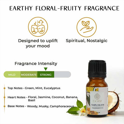 Temple Bloom Fragrance Oil, 10 ml