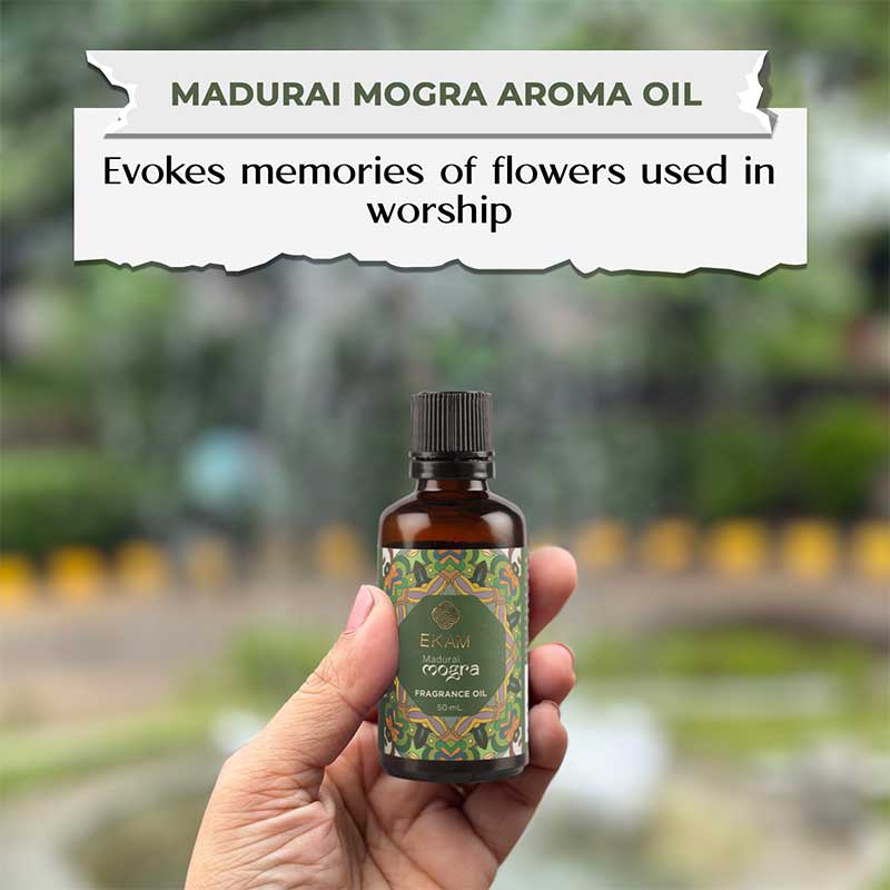 Madurai Mogra Fragrance Oil, 50ml