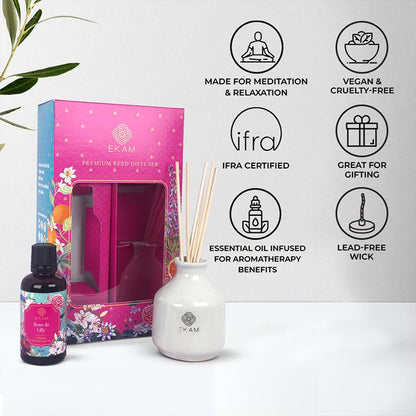 Rose &amp; Lily Reed Diffuser Gift Set