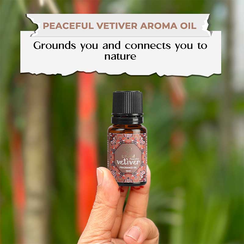 Peaceful Vetiver Fragrance Oil, 10ml
