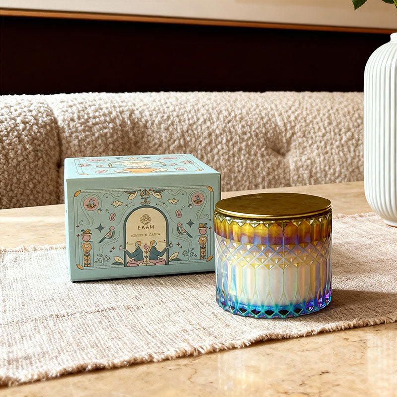 Velvet Oudh Bloom 3 Wick Luxe Scented Candle