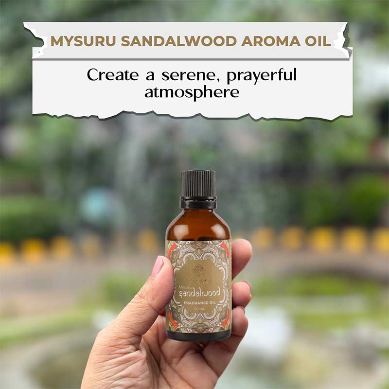 Mysuru Sandalwood Fragrance Oil, 50ml