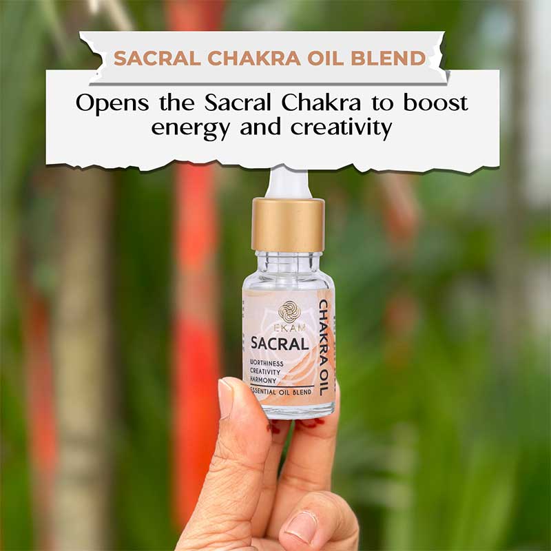 Sacral Chakra Diffuser Essential Oil Blend, Chakra Series